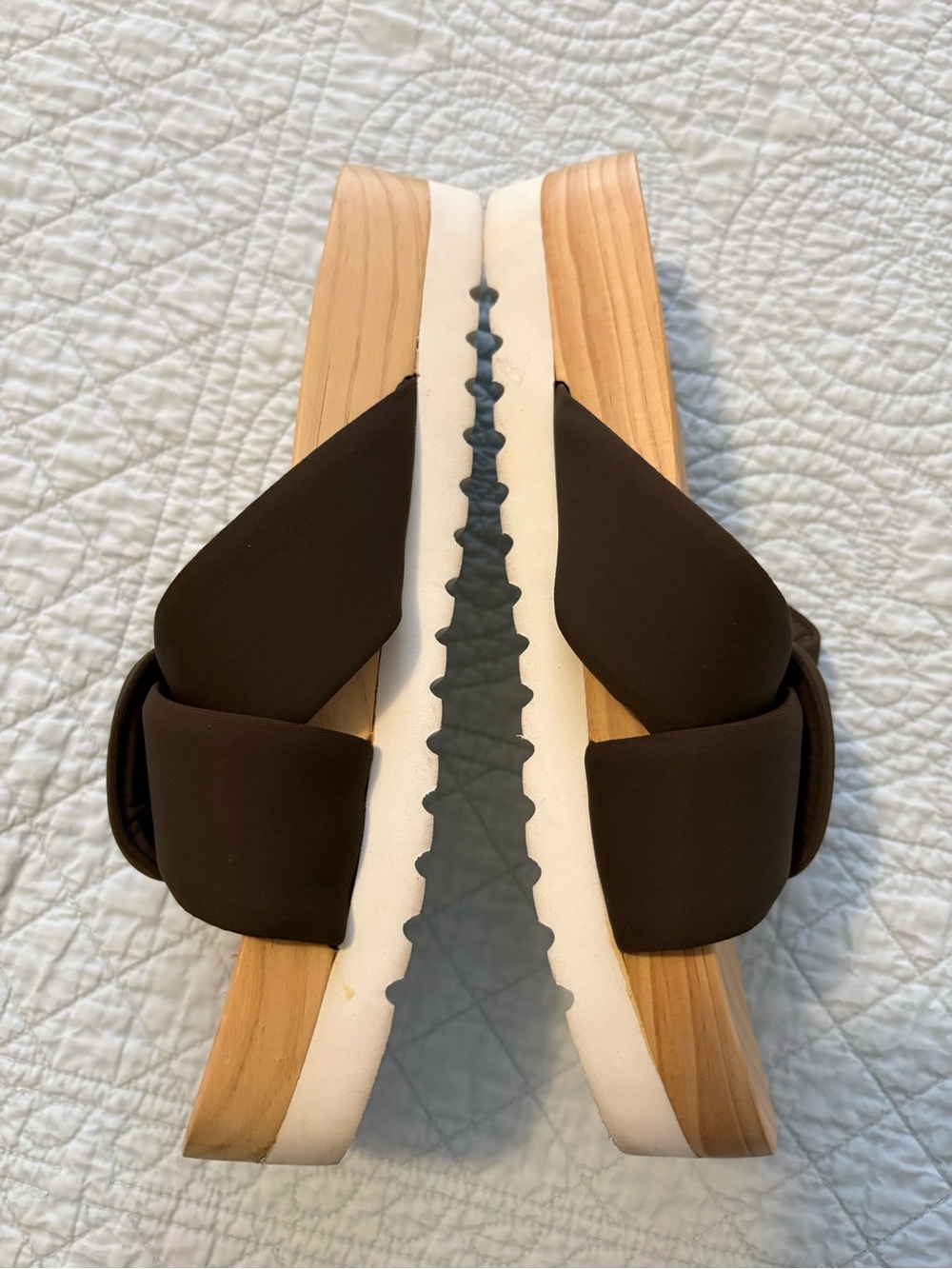 Zara Premium Wooden sandals. Size 8. - Picture 7 of 12